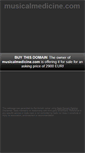 Mobile Screenshot of musicalmedicine.com